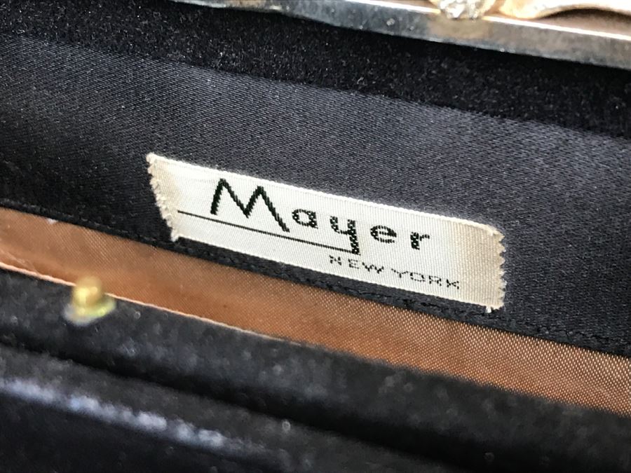 Valentino Italy Handbag And Vintage Mayer New York Handbag [Photo 3]