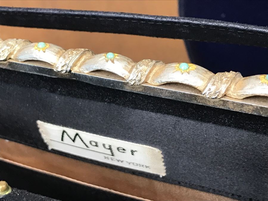 Valentino Italy Handbag And Vintage Mayer New York Handbag [Photo 4]