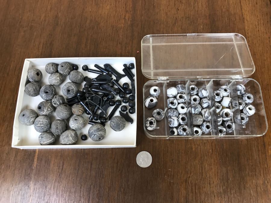 Nice Bead Lot For Making Jewelry - See All Photos