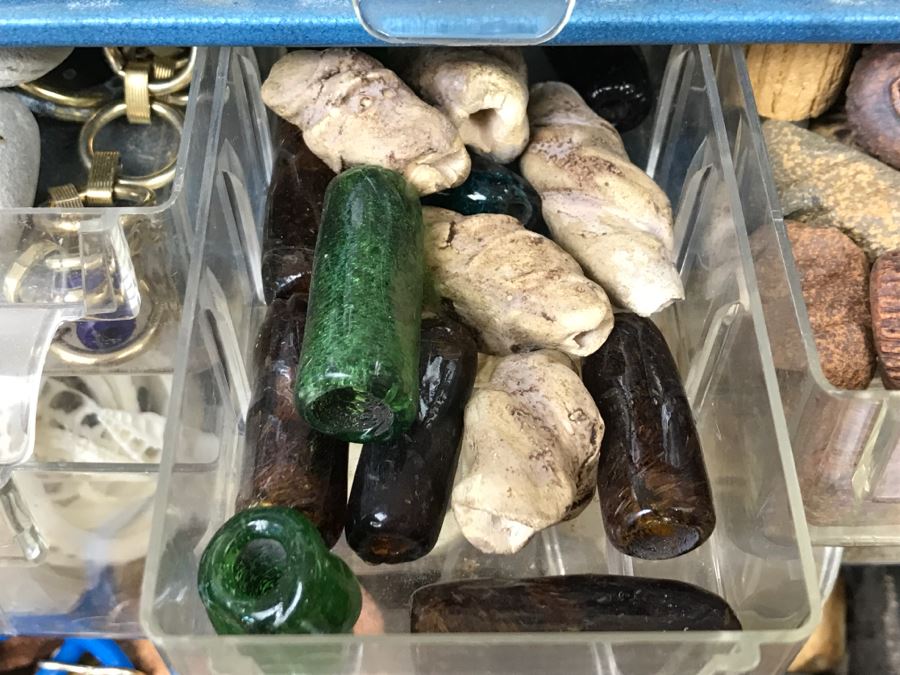 Nice Bead Lot For Making Jewelry And Storage Cabinet - See All Photos [Photo 30]