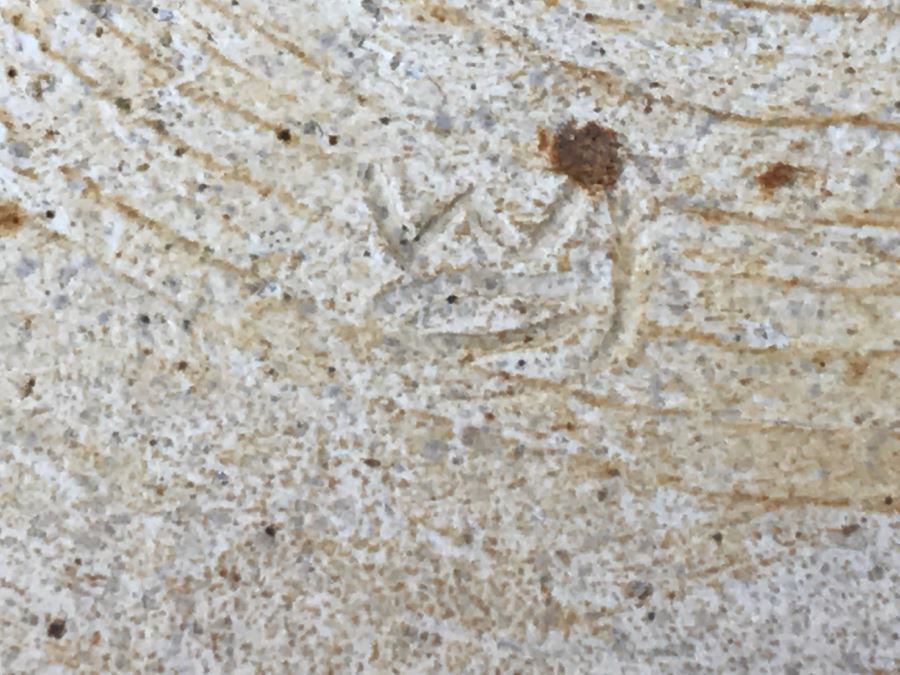 Mid-Century Studio Pottery Plate Signed WC [Photo 16]