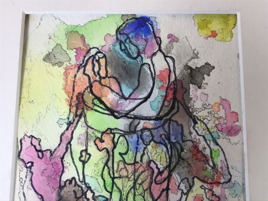 Pair Of Original Watercolor Paintings - One Is Signed N. Sprague [Photo 8]