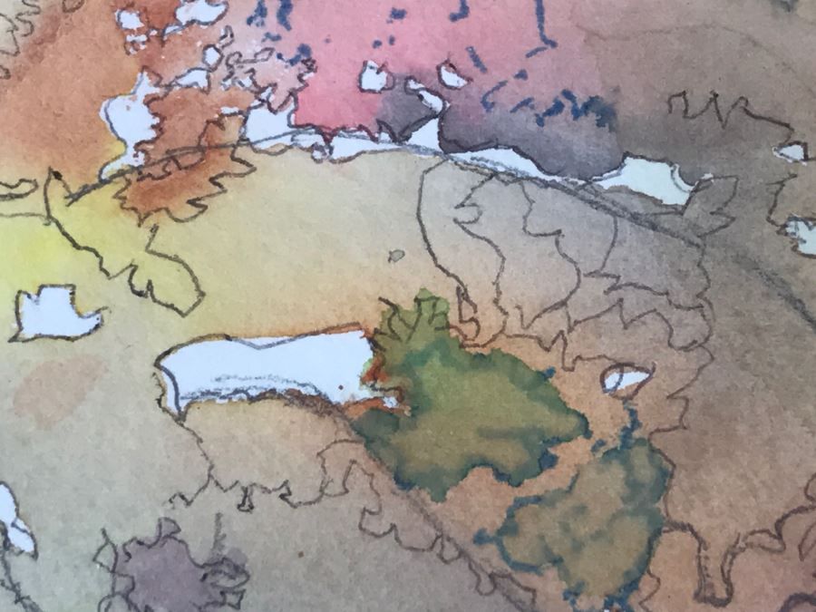 Pair Of Original Watercolor Paintings - One Is Signed N. Sprague [Photo 6]