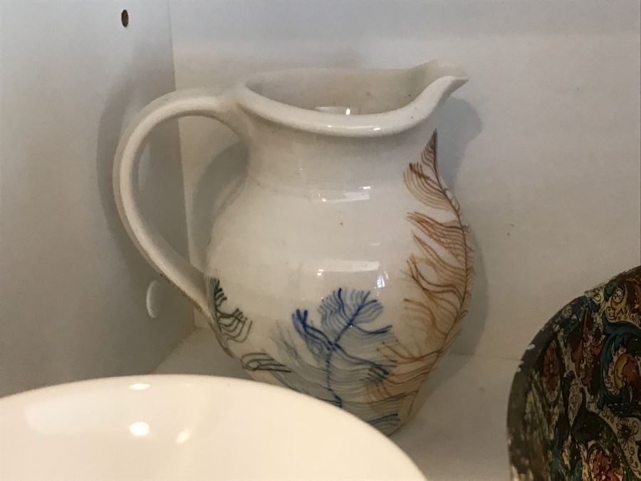 Various Bowls, Plates, Creamer And Stemware Glasses [Photo 9]