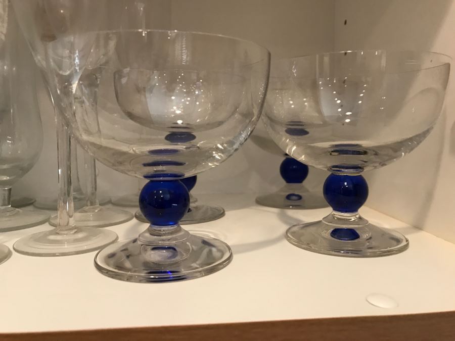 Various Bowls, Plates, Creamer And Stemware Glasses [Photo 4]