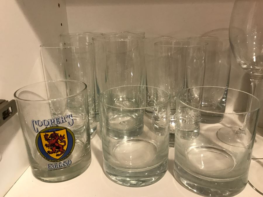 Various Glassware, Stemware Glasses And Coffee Cups [Photo 2]