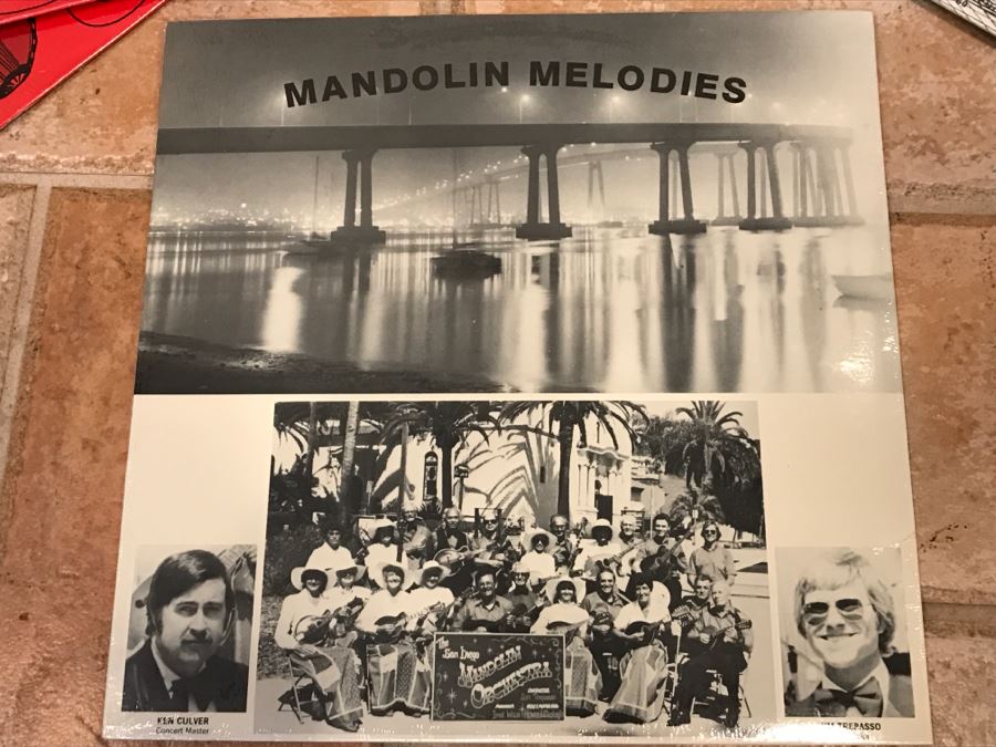 (7) Sealed Collection Of Vinyl Records From The San Diego Mandolin Orchestra (Client Plays For Orchestra) [Photo 5]