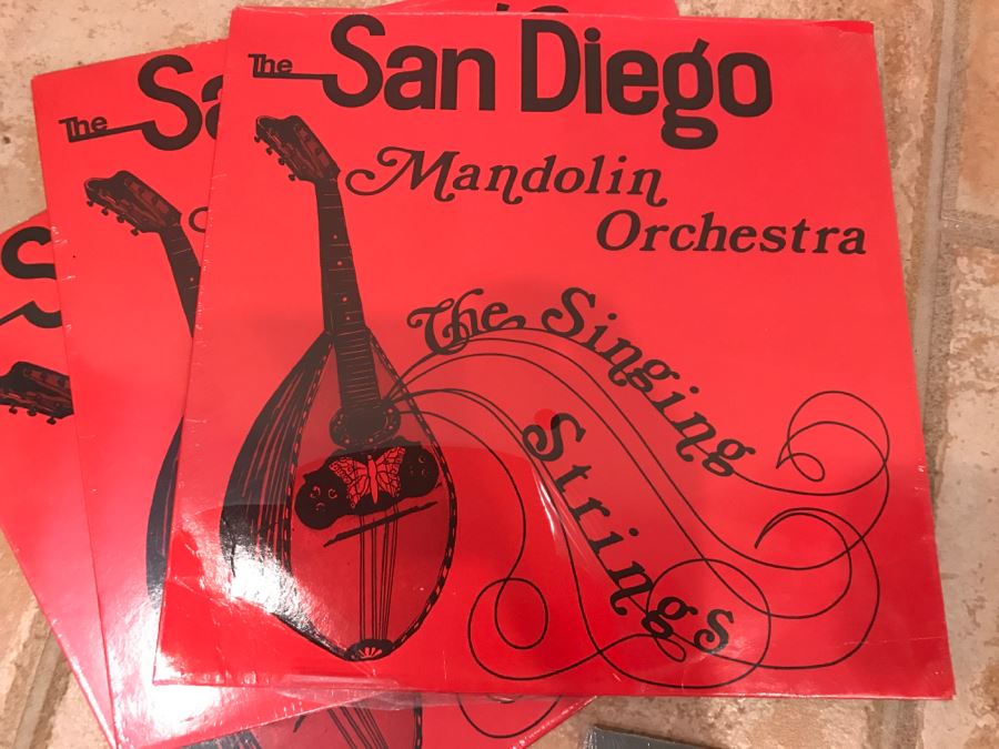 (7) Sealed Collection Of Vinyl Records From The San Diego Mandolin Orchestra (Client Plays For Orchestra) [Photo 2]