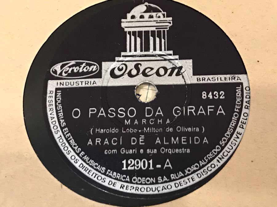Collection Of (12) Vinyl Records From 1949 Carnival Carnaval Rio De Janeiro [Photo 4]