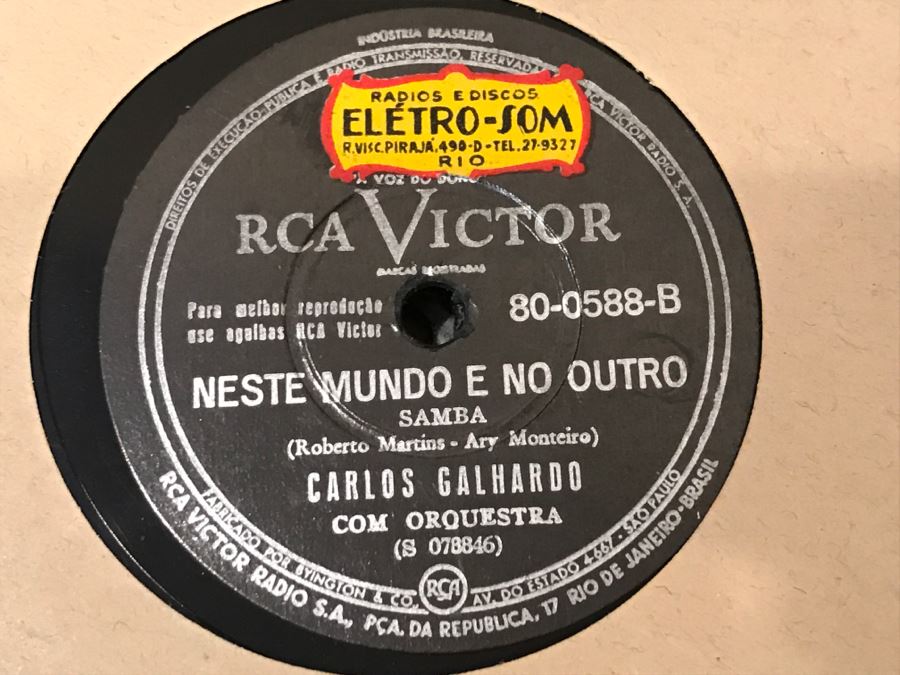 Collection Of (12) Vinyl Records From 1949 Carnival Carnaval Rio De Janeiro [Photo 11]