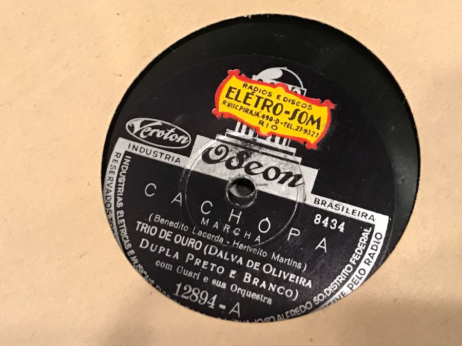 Collection Of (12) Vinyl Records From 1949 Carnival Carnaval Rio De Janeiro [Photo 19]