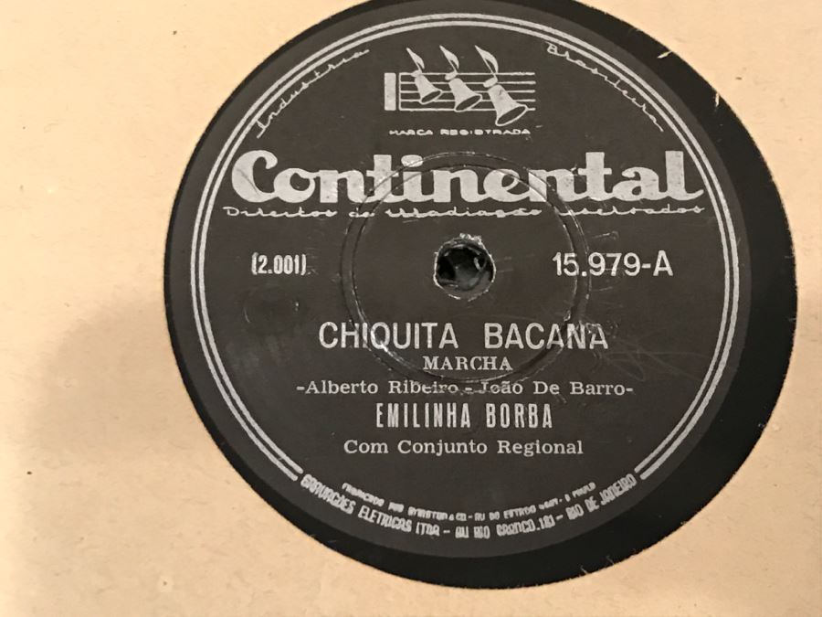 Collection Of (12) Vinyl Records From 1949 Carnival Carnaval Rio De Janeiro [Photo 7]