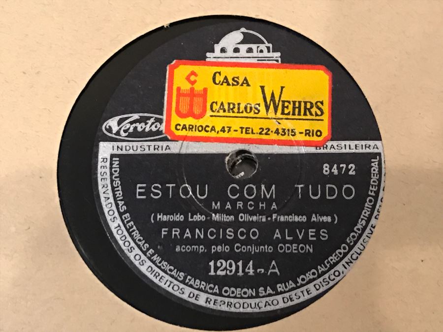 Collection Of (12) Vinyl Records From 1949 Carnival Carnaval Rio De Janeiro [Photo 27]