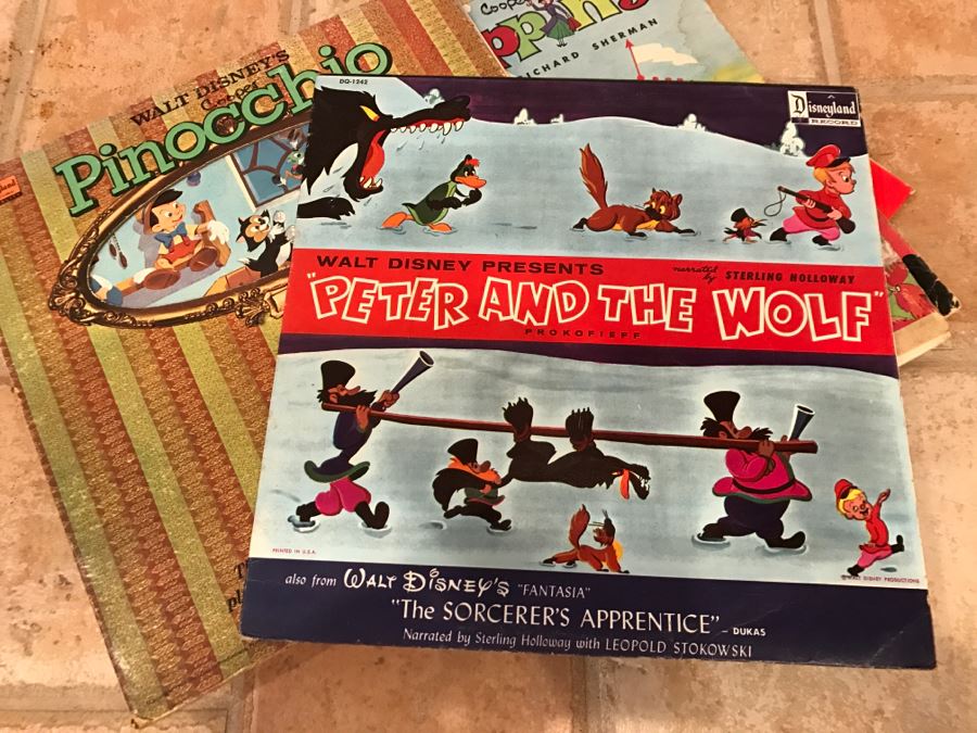 Collection Of (20+) Walt Disney Vinyl Records - Well Played And Covers Worn [Photo 11]