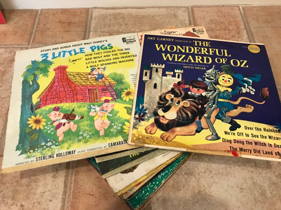 Collection Of (20+) Walt Disney Vinyl Records - Well Played And Covers Worn [Photo 3]