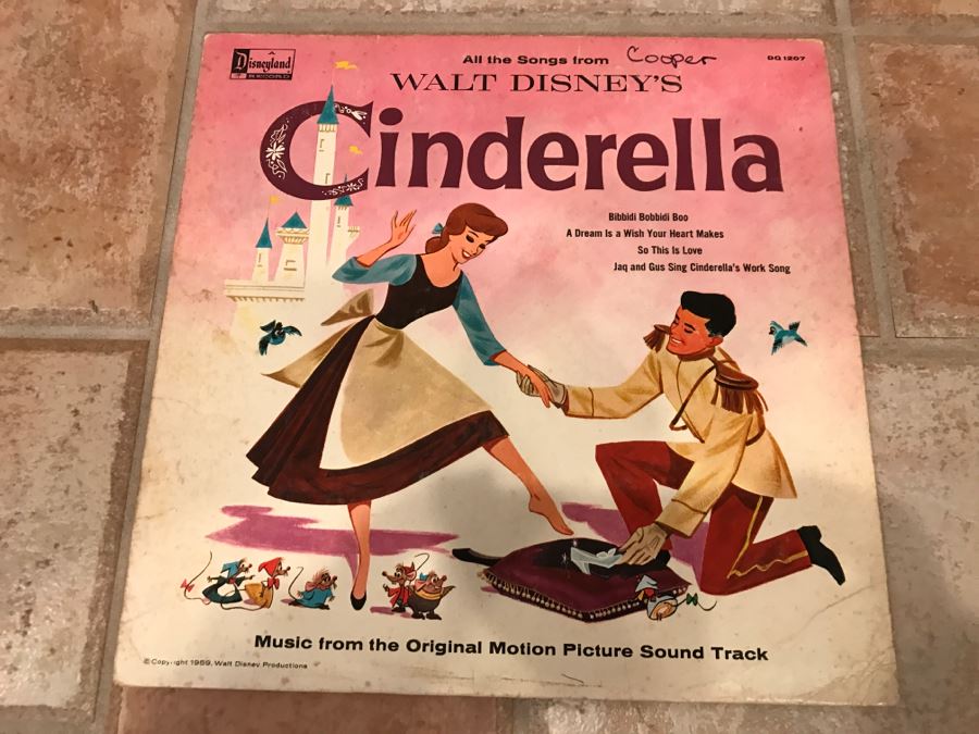 Collection Of (20+) Walt Disney Vinyl Records - Well ...