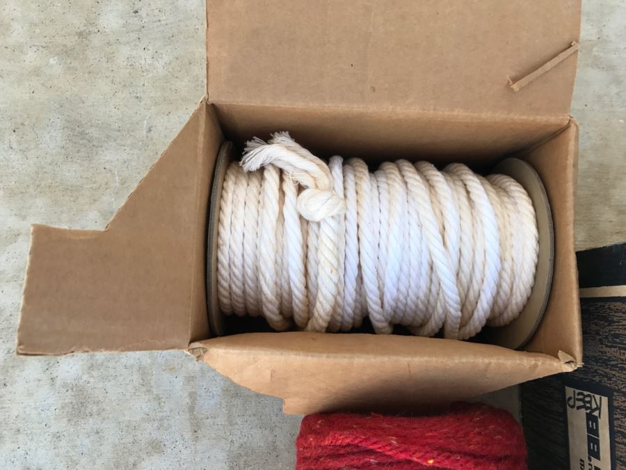 Huge Lot Of Crafting String Twine Some Colored [Photo 7]