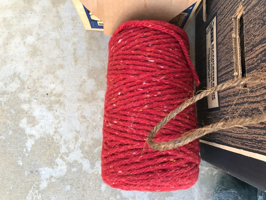 Huge Lot Of Crafting String Twine Some Colored [Photo 5]