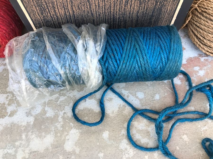 Huge Lot Of Crafting String Twine Some Colored [Photo 6]