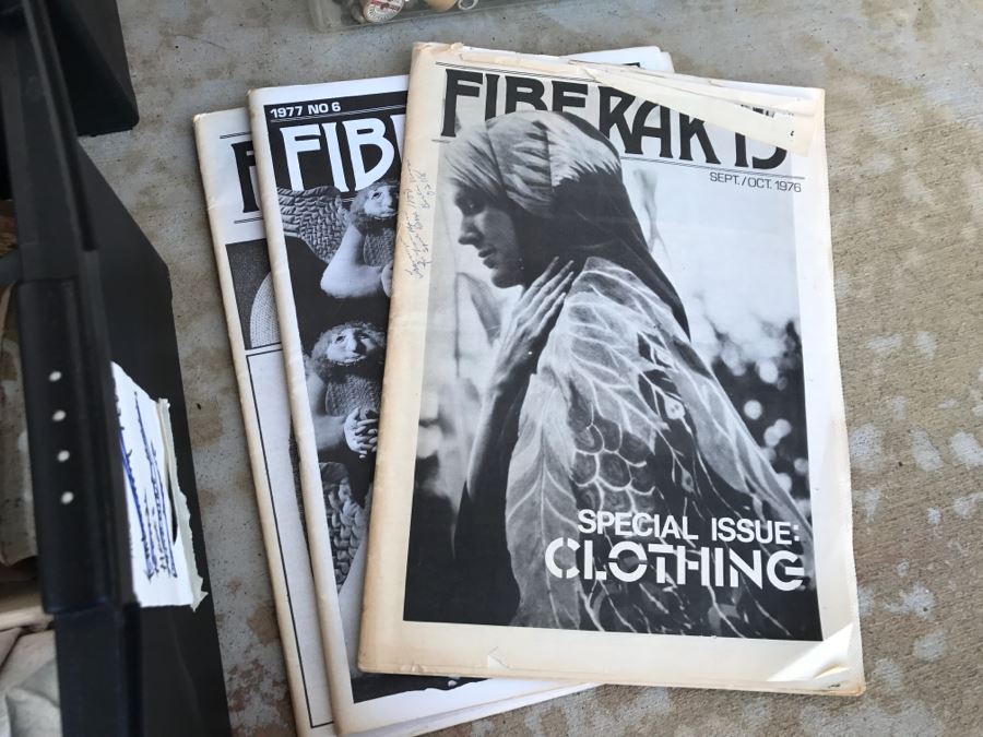 Huge Crafting Supplies Lot Including Yarn, Threads, Fabrics, Real Feathers, Fur Pelts, Books And More - See All Photos [Photo 13]