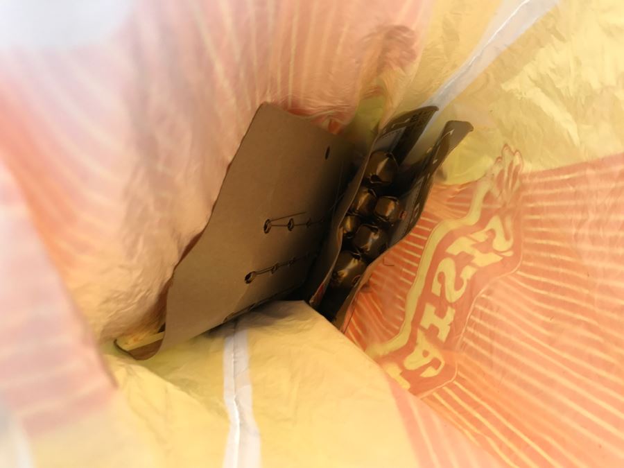 Huge Crafting Supplies Lot Including Yarn, Threads, Fabrics, Real Feathers, Fur Pelts, Books And More - See All Photos [Photo 11]