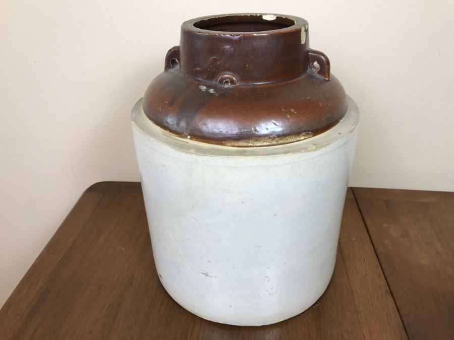 Set Of (3) Stoneware Jugs - Western Stoneware - See Photos For Condition [Photo 18]