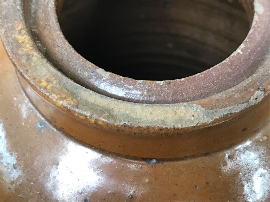 Set Of (3) Stoneware Jugs - Western Stoneware - See Photos For Condition [Photo 9]