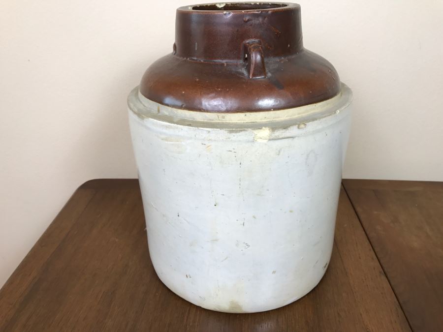 Set Of (3) Stoneware Jugs - Western Stoneware - See Photos For Condition [Photo 15]