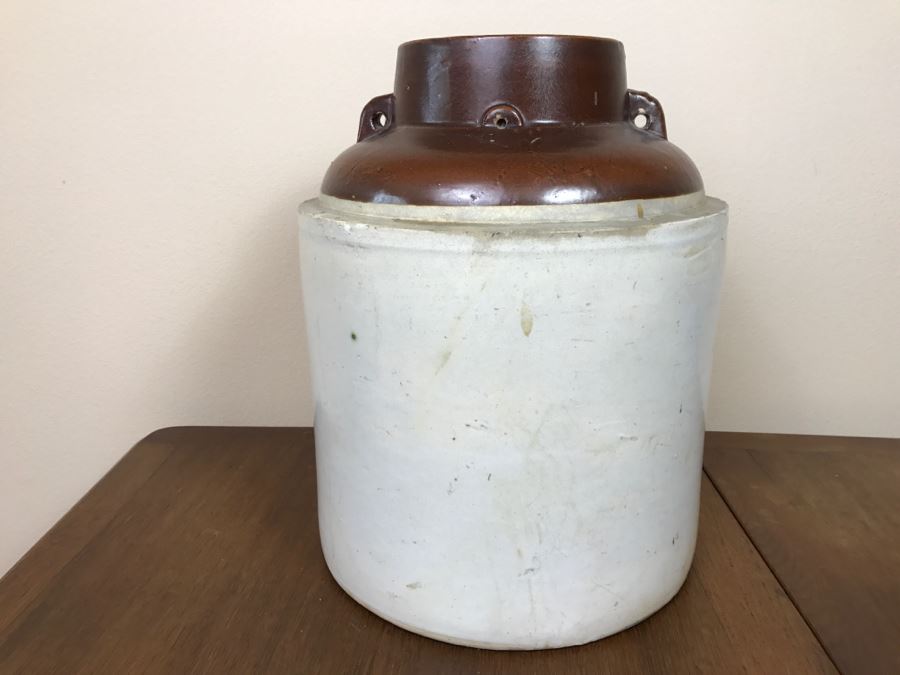Set Of (3) Stoneware Jugs - Western Stoneware - See Photos For Condition [Photo 11]