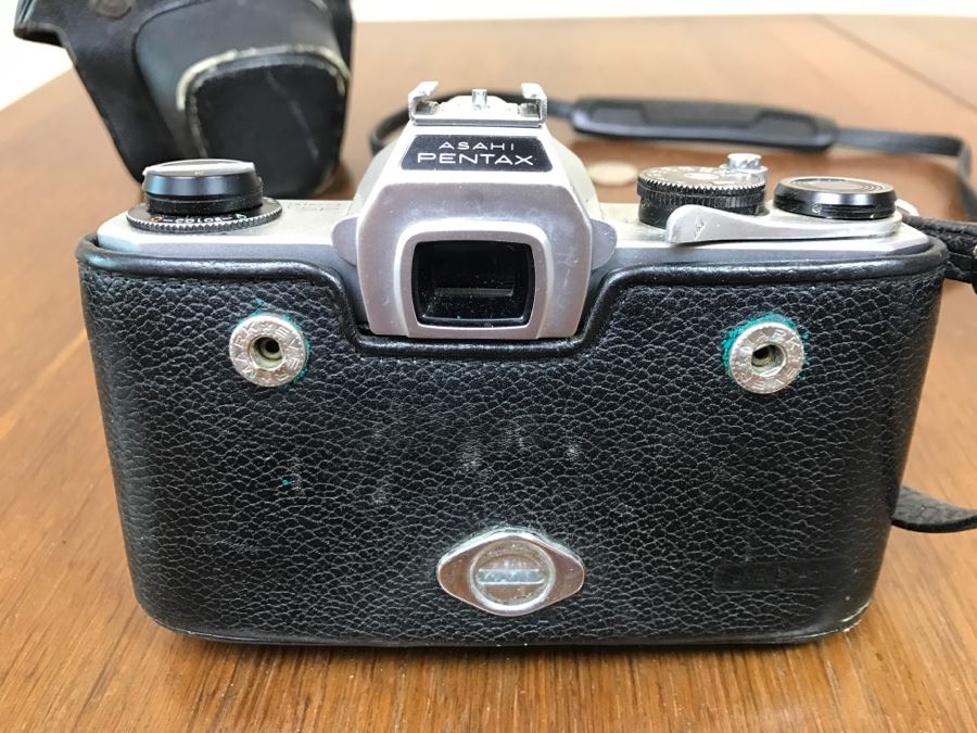Vintage PENTAX 33MM Camera ASAHI Spotmatic SP With Case And Super-Takumar Asahi 1:1.4/50 Lens [Photo 5]