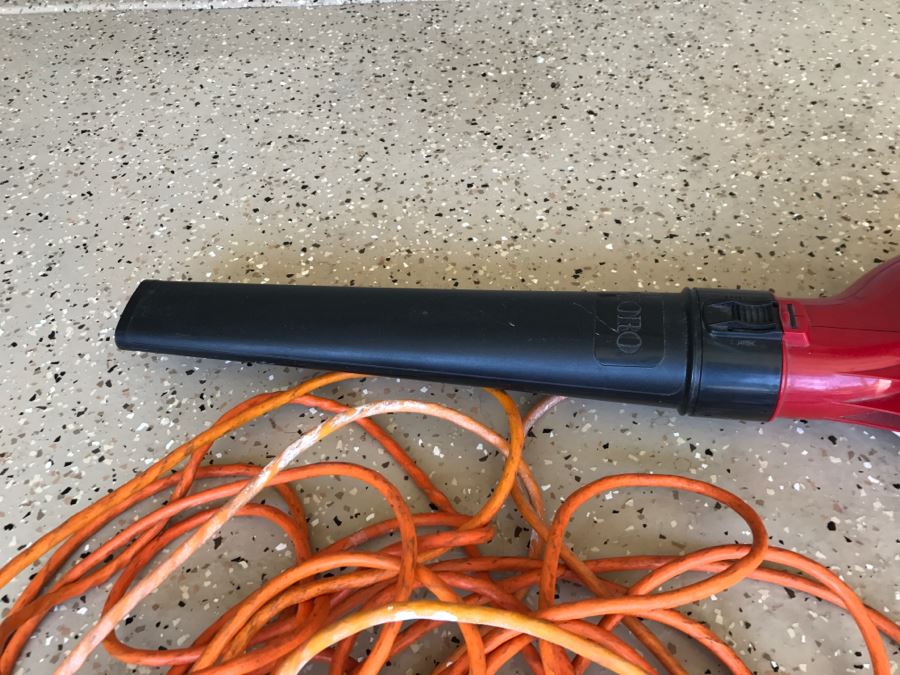 JUST ADDED - TORO Power Sweep Electric Blower With Extension Cord Model 51586 [Photo 3]