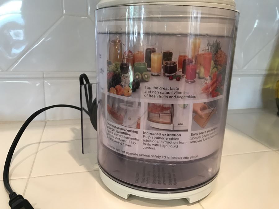 JUST ADDED - BRAUN Deluxe Juice Extractor [Photo 3]