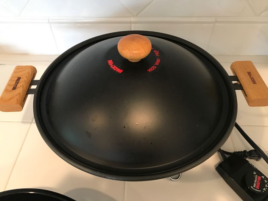 JUST ADDED - Cuisinart Scoop Colander And MAXIM Electric Wok [Photo 3]