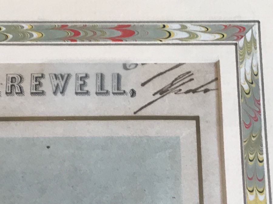 JUST ADDED - Pair Of Framed Antique Sheet Music [Photo 16]