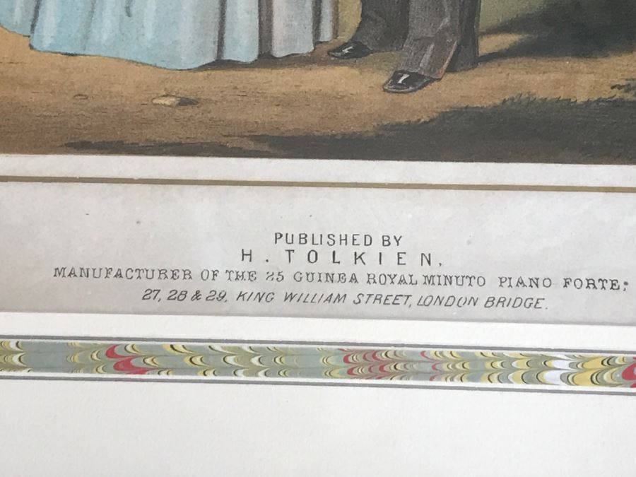 JUST ADDED - Pair Of Framed Antique Sheet Music [Photo 12]