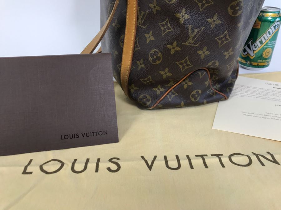 LOUIS VUITTON Monogram Handbag With Dust Jacket [Photo 6]