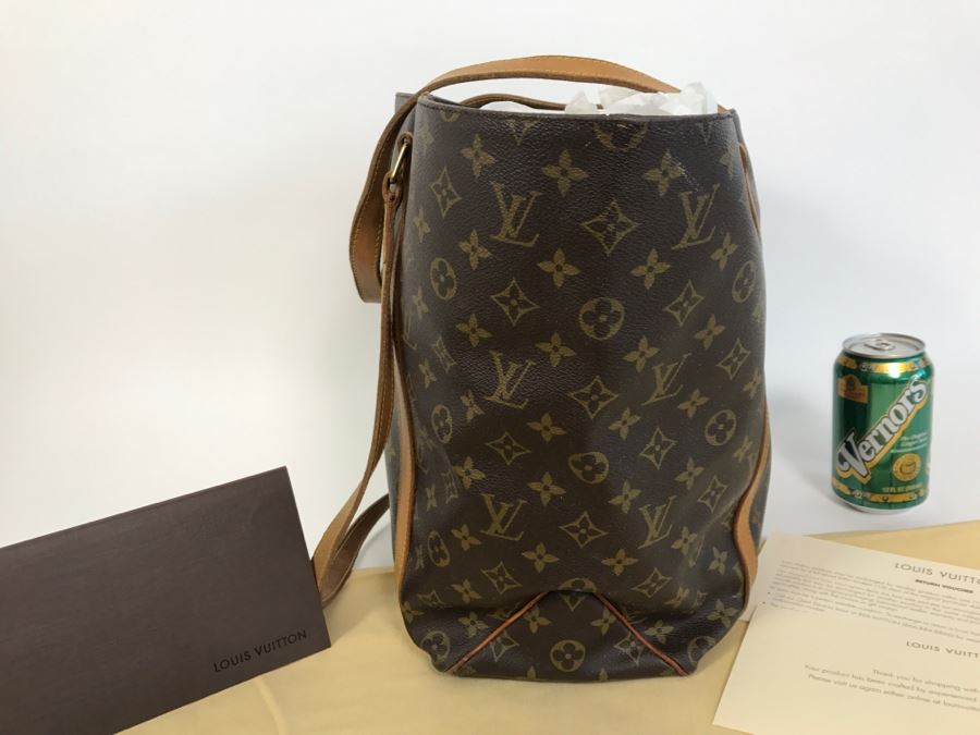 LOUIS VUITTON Monogram Handbag With Dust Jacket [Photo 5]