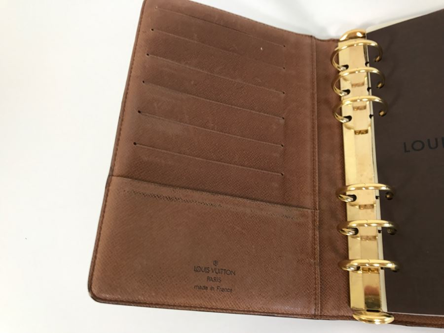 LOUIS VUITTON Monogram Organizer Binder [Photo 6]