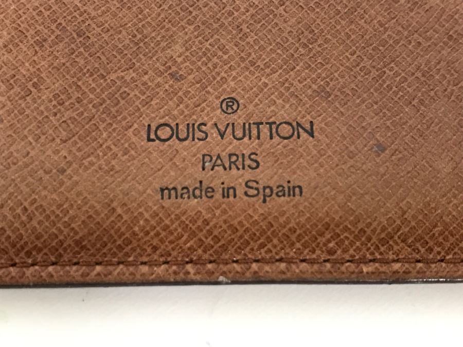 LOUIS VUITTON Monogram Pouch Purse Handbag With Clip Ring And LOUIS ...