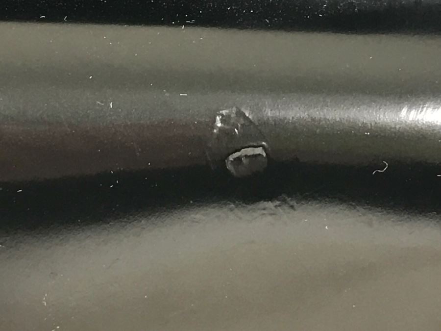 GUCCI Handbag Black With GUCCI Dust Jacket (See Slight Blemish On Top In Photos) [Photo 5]