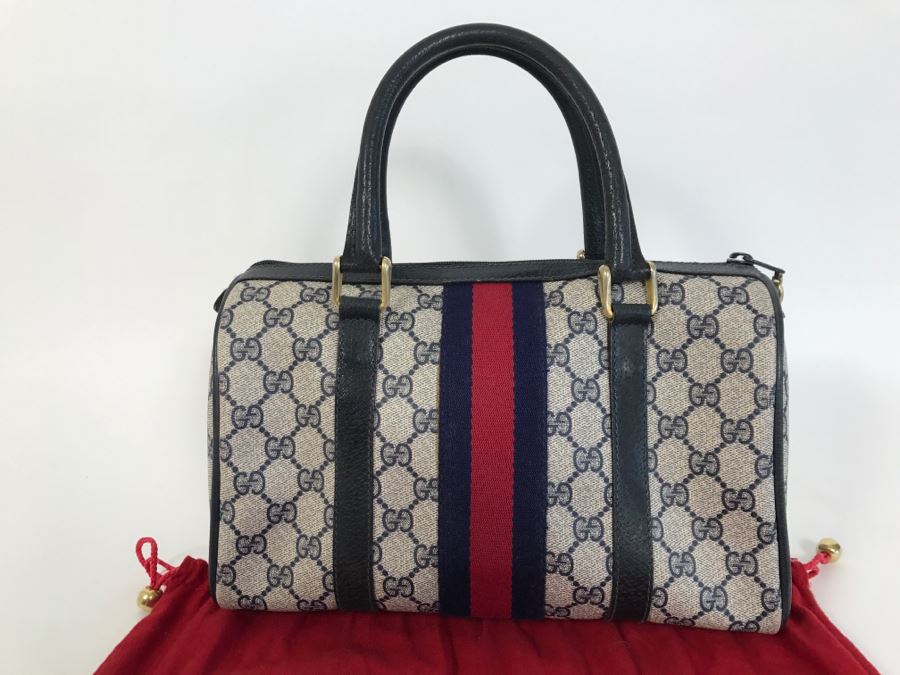 GUCCI Accessory Collection Handbag With GUCCI Dust Jacket