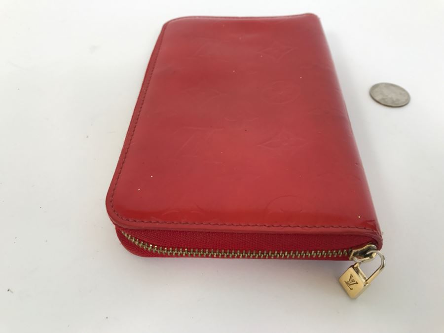 LOUIS VUITTON Monogram Red Wallet [Photo 6]