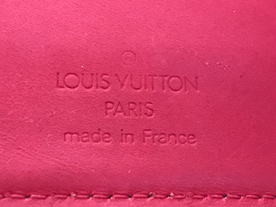 LOUIS VUITTON Monogram Red Wallet [Photo 3]
