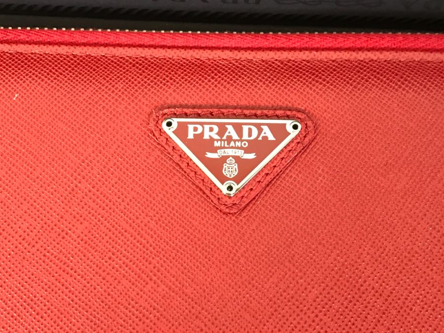 PRADA Saffiano Travel I-Pad Case Cover [Photo 6]