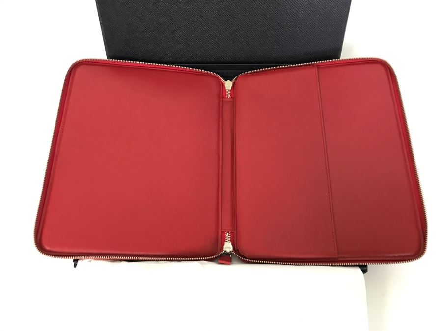 PRADA Saffiano Travel I-Pad Case Cover [Photo 8]