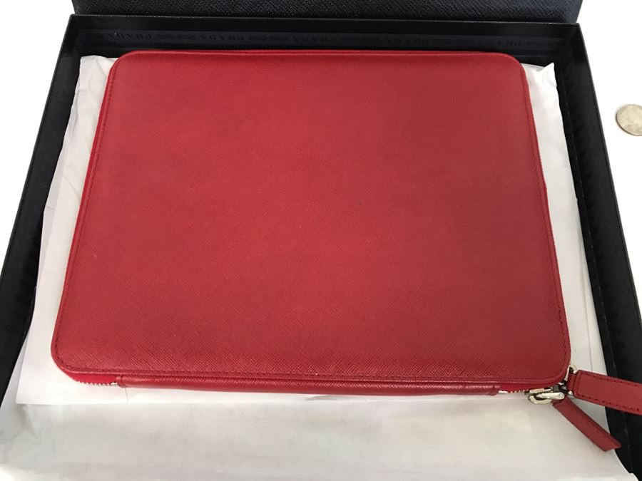 PRADA Saffiano Travel I-Pad Case Cover [Photo 7]
