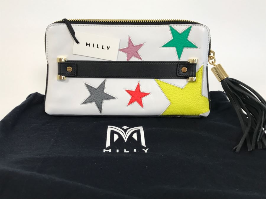 MILLY Handbag New With Tags With Dust Jacket [Photo 2]