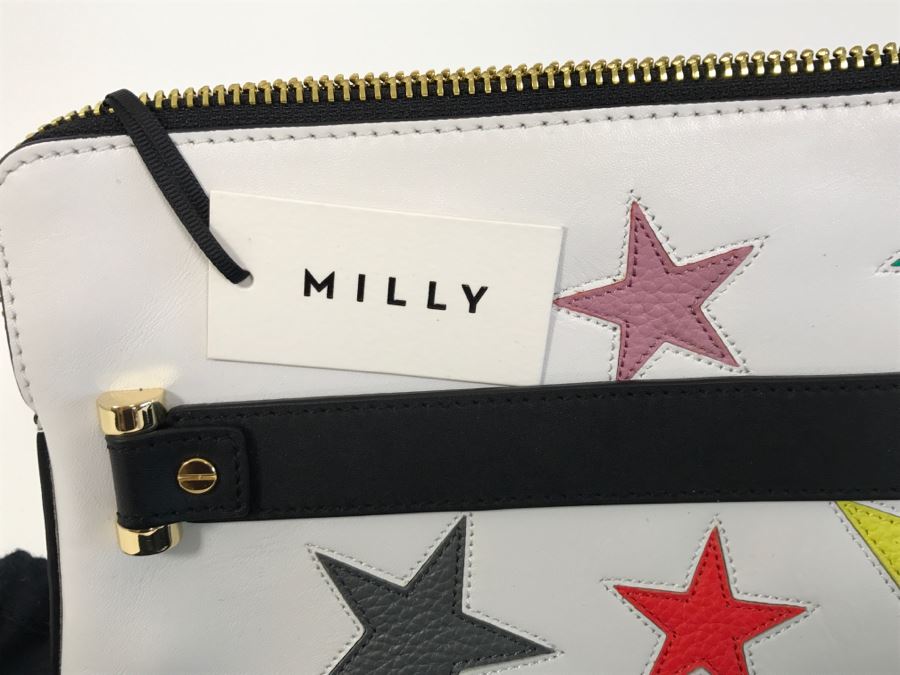 MILLY Handbag New With Tags With Dust Jacket [Photo 4]