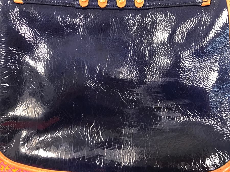 Tory Burch Handbag Crinkle Matthias Hobo New With Tags And Dust Jacket $595 Retail [Photo 6]