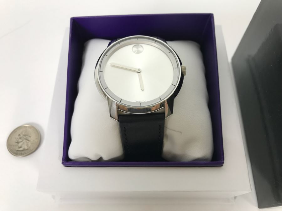 MOVADO Bold Watch Like New In Case MB.01.1.14.6132 [Photo 5]